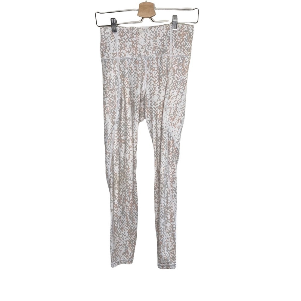 Athleta Salutation Stash Pocket leggings snake print 405475